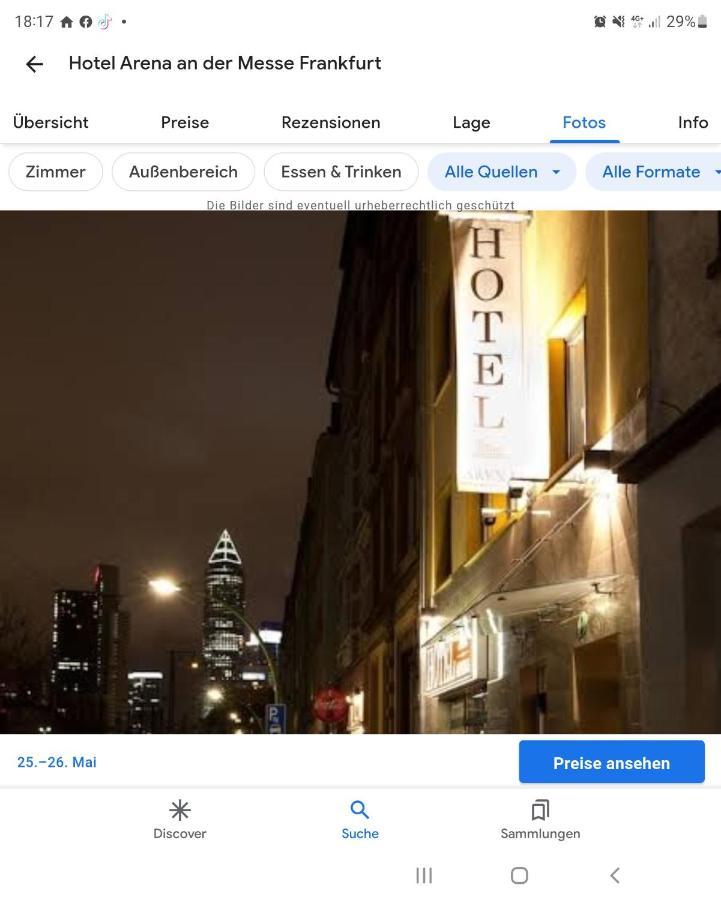 Hotel Frankfurt Messe فرانكفورت المظهر الخارجي الصورة
